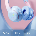 PM-35 Cat RGB Bluetooth Headphone